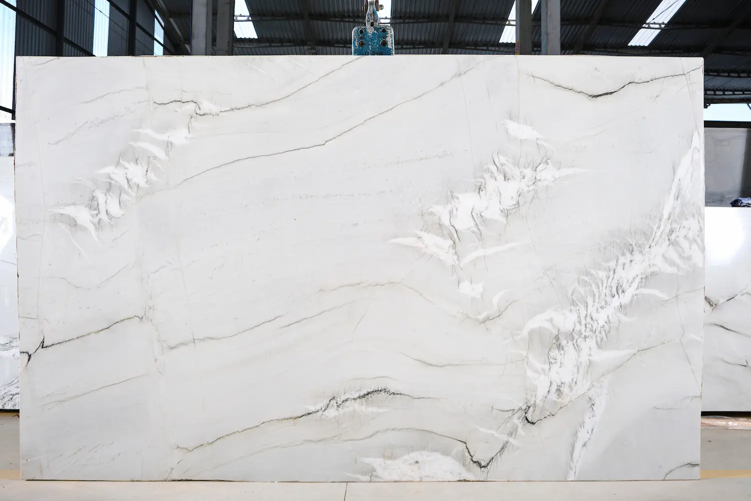 Placa da rocha ornamental quartzito Mont Blanc
